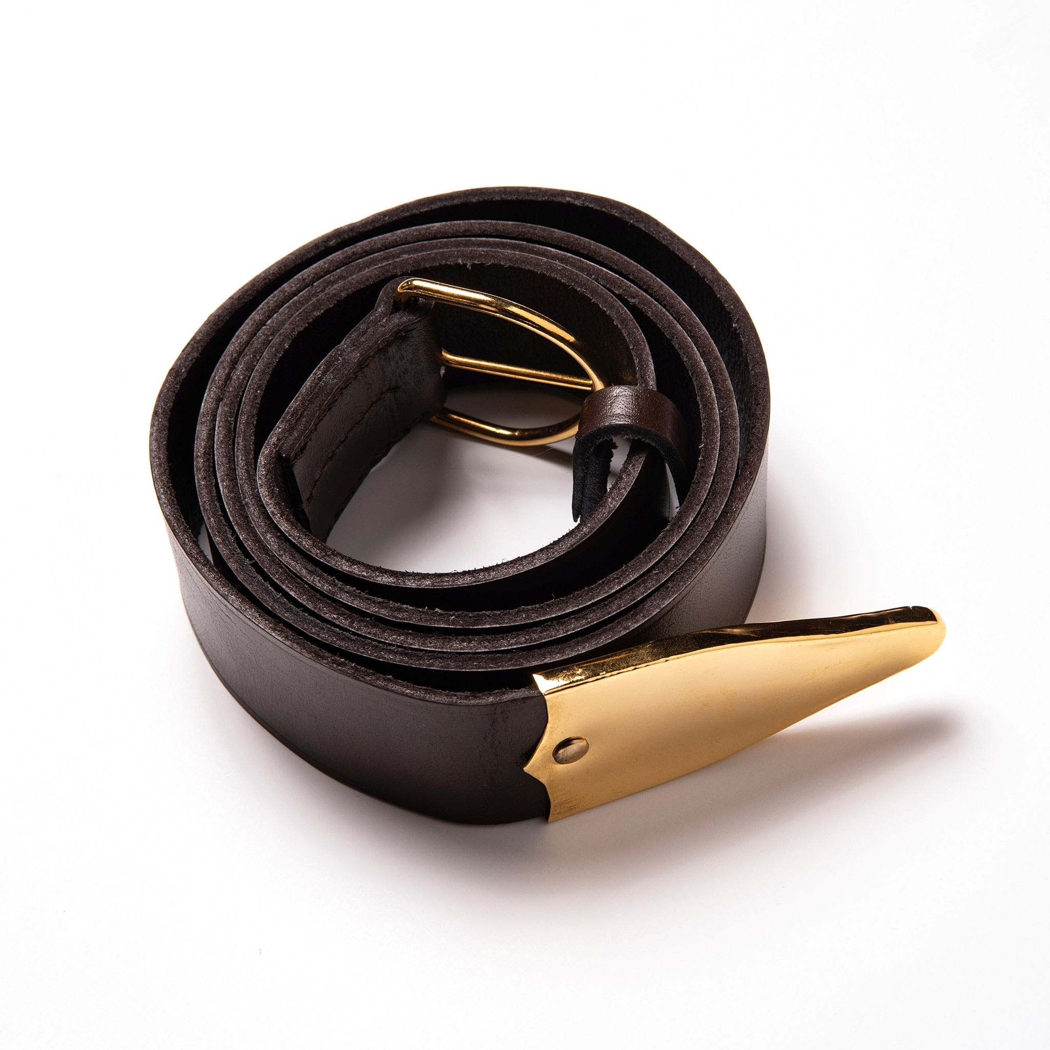 Knights Templar Leather Belt & Frog
