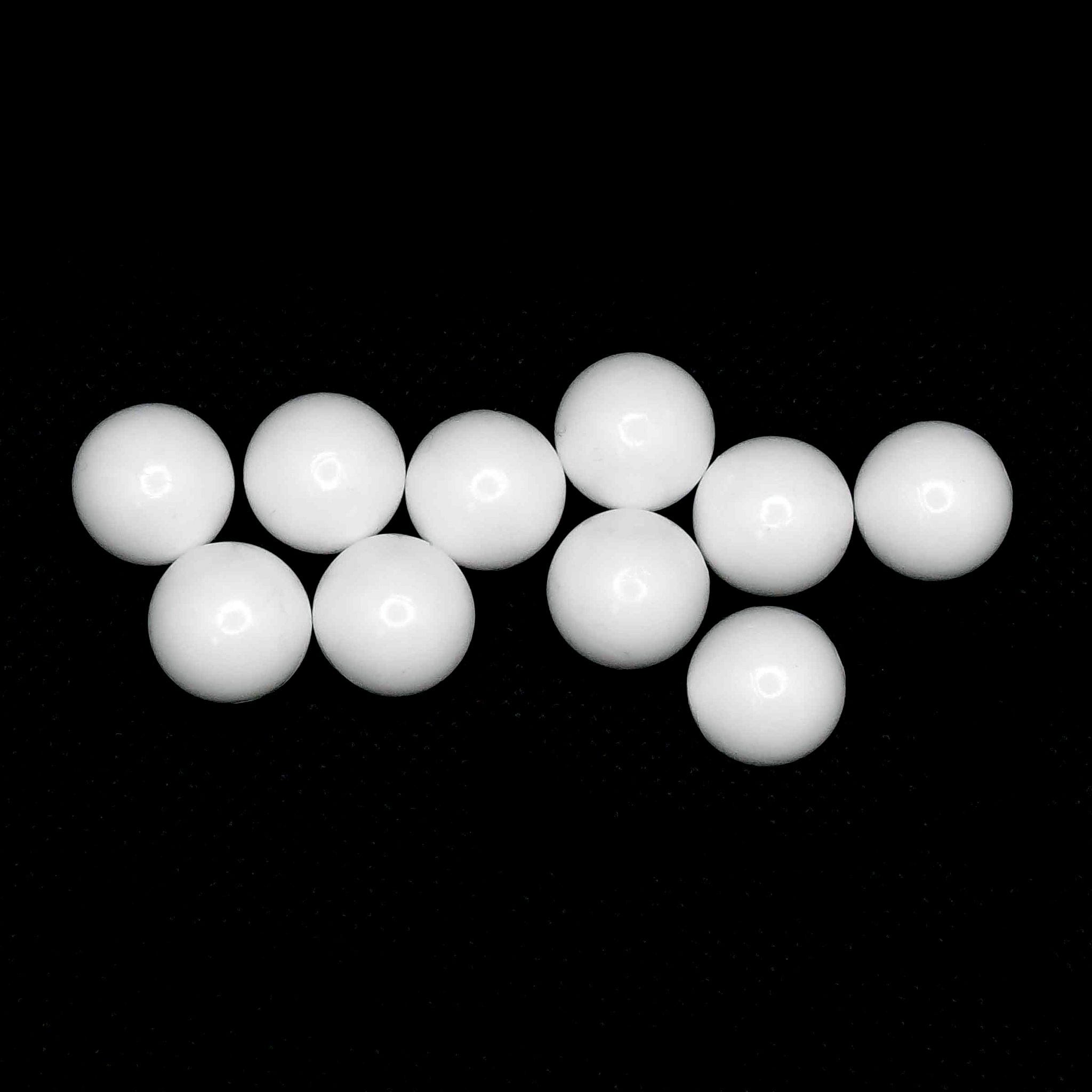 White Ballot Balls - 10 Pack