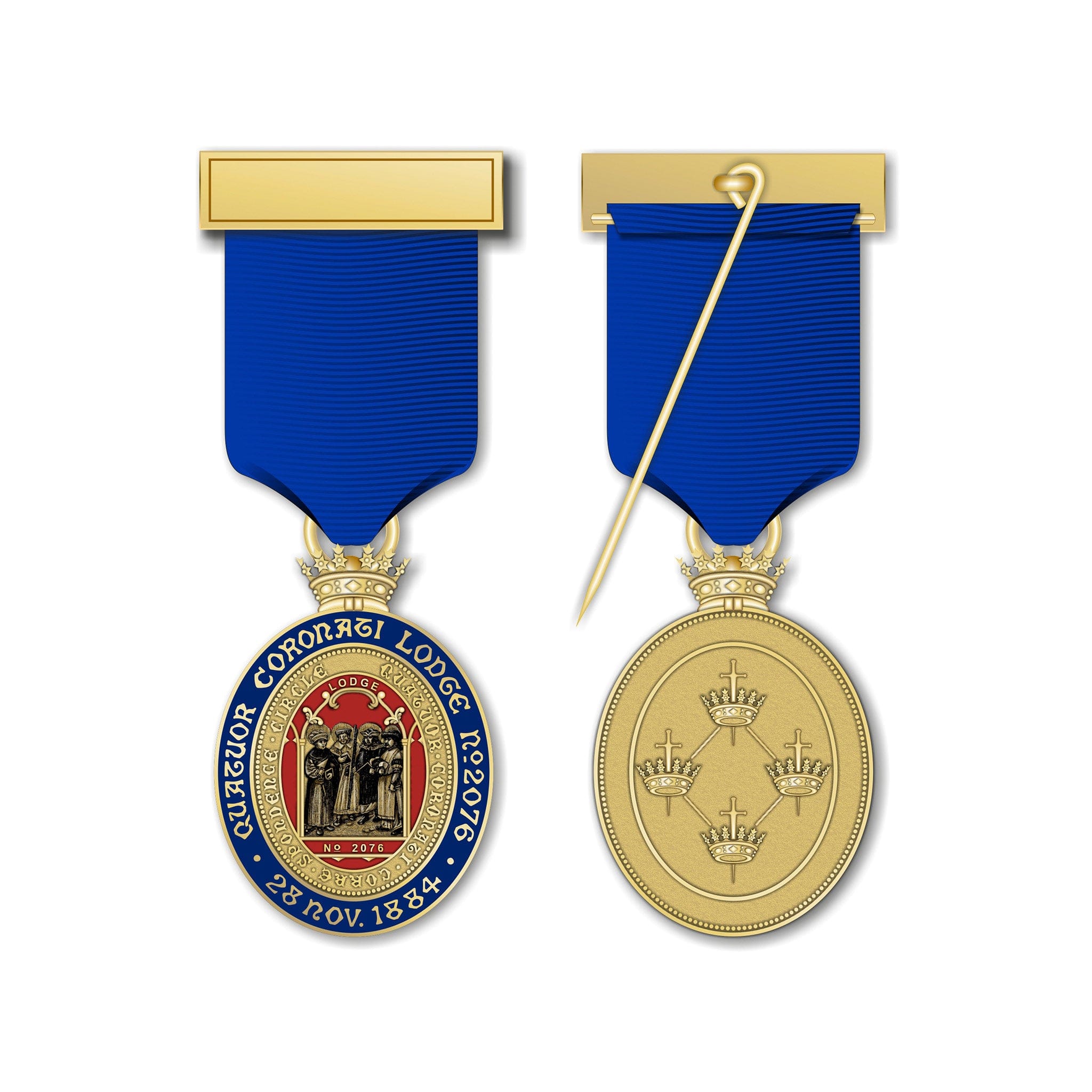 Quatuor Coronati Breast Jewel