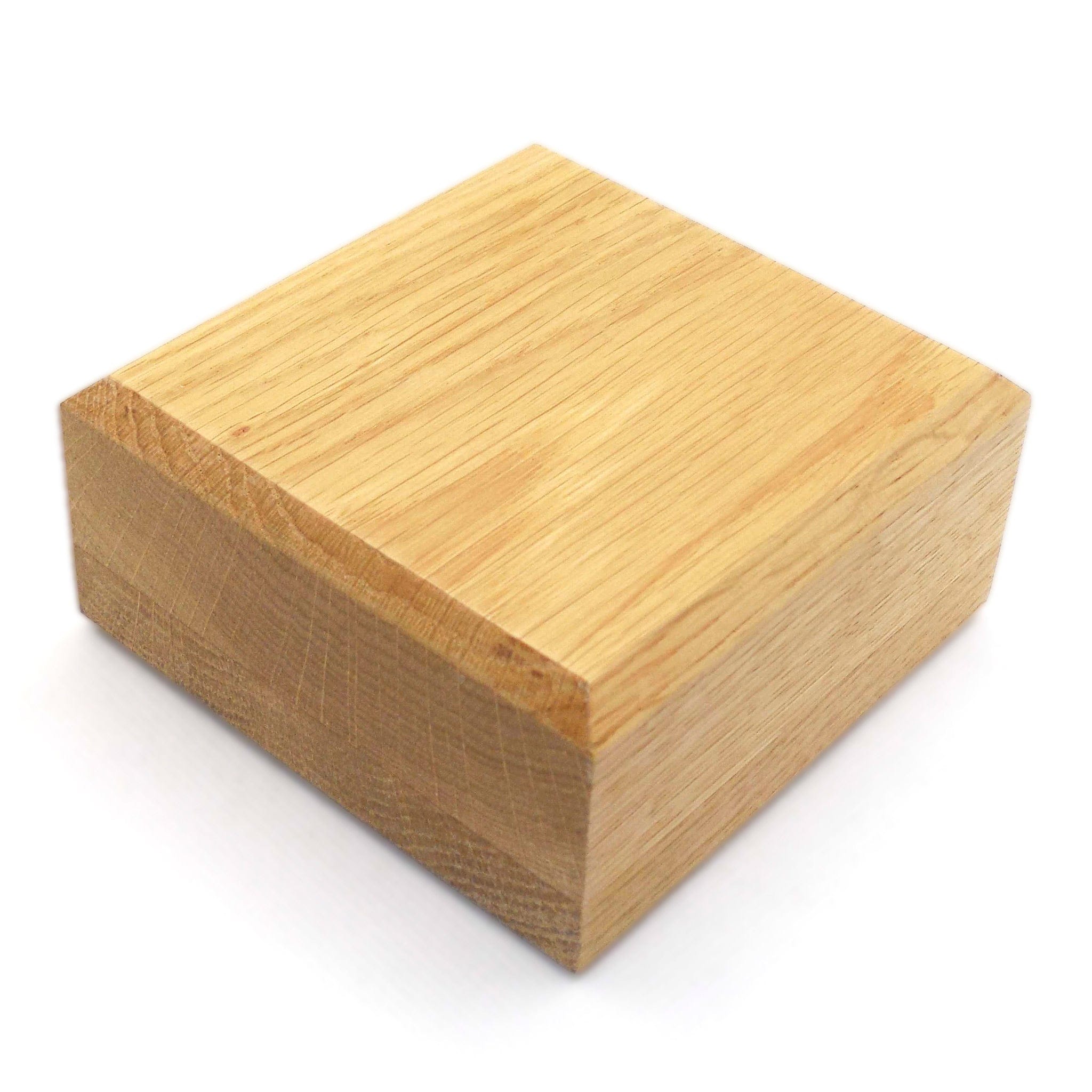 Oak Gavel Block