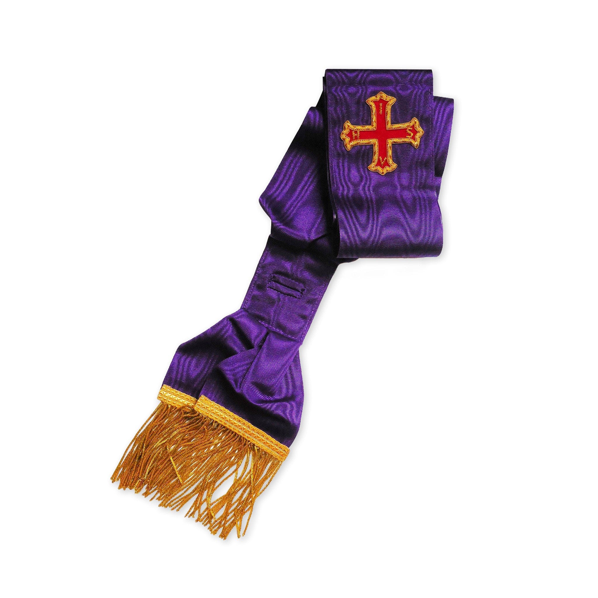 Red Cross of Constantine Knight Companion purple Sash