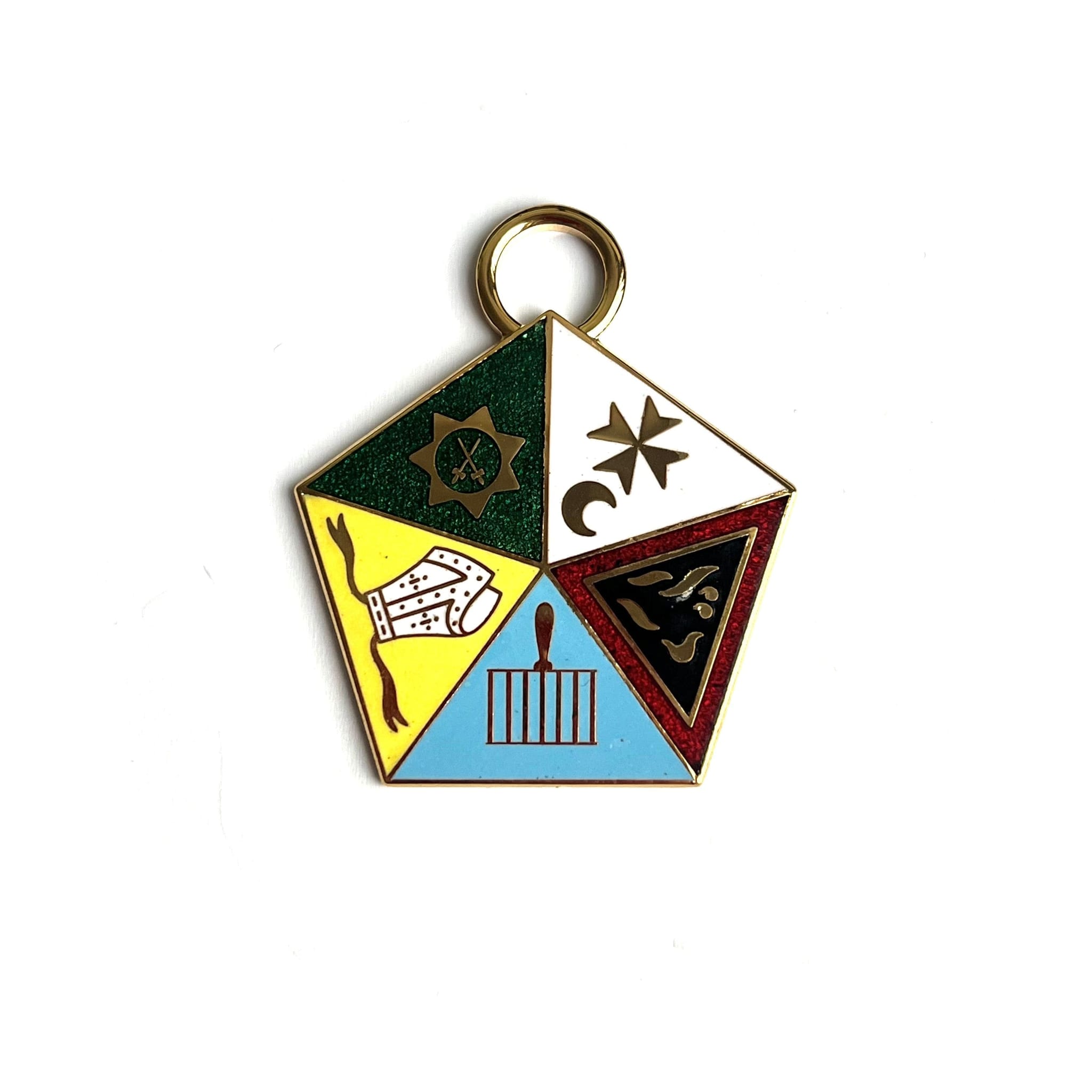 Allied Masonic Degrees Past Master's Collarette Jewel