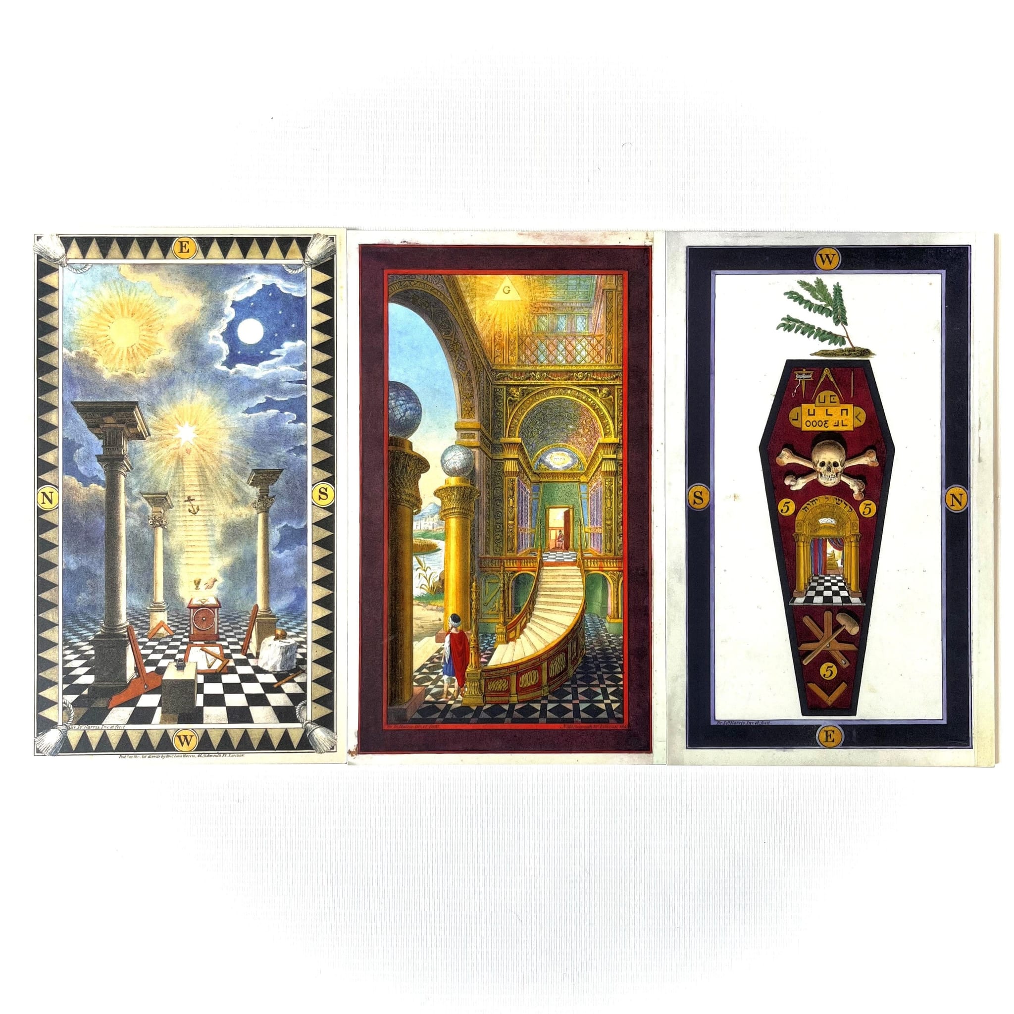 Masonic Tracing Boards Full Set