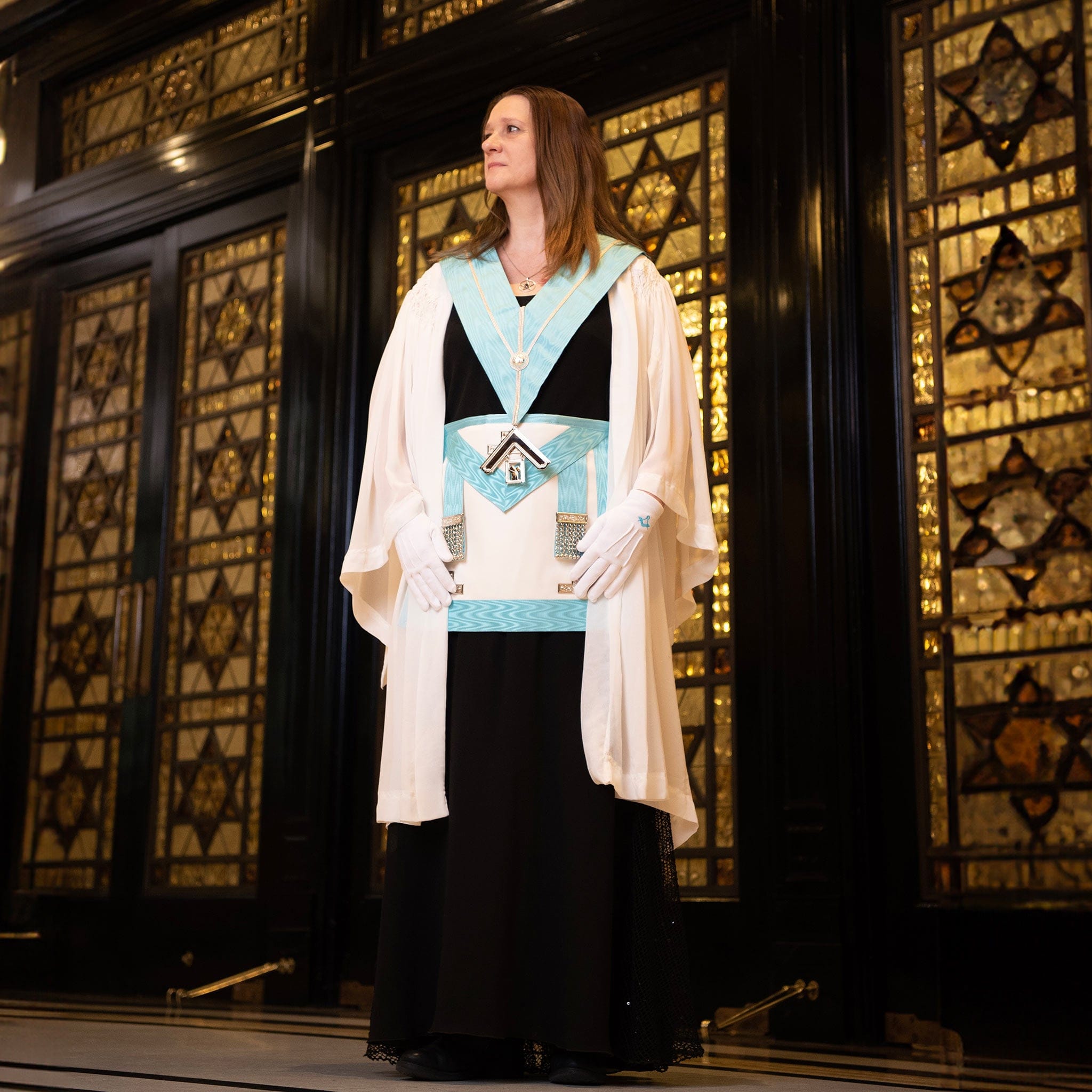 Masonic Ladies Gown